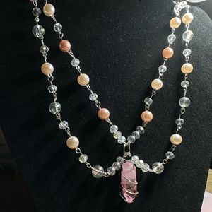 Crystal necklace for sale